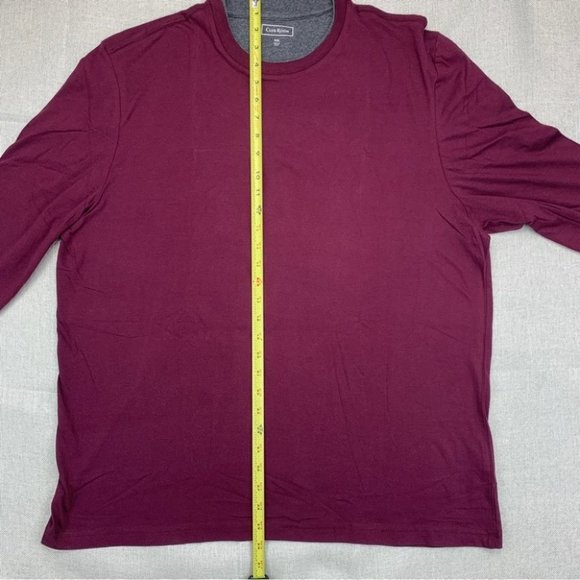 Club Room Mens Doubler Red Cotton Crewneck Tee T-Shirt Top  Size XXL - Picture 9 of 12